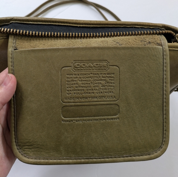 Coach Vintage Leather Tan Purse - Picture 7 of 7